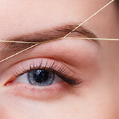 unique eyebrow threadings